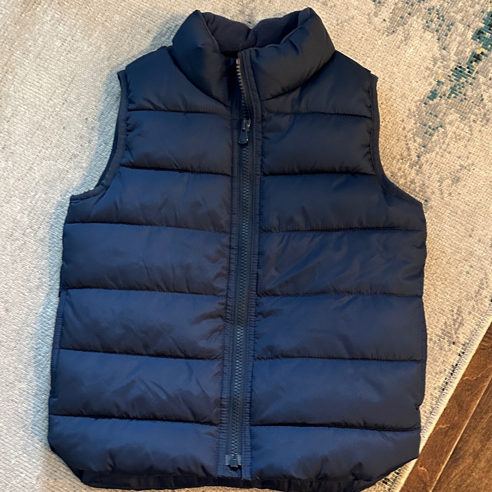 GAP Kids Dark Blue ColdControl Vest size 5 toddler